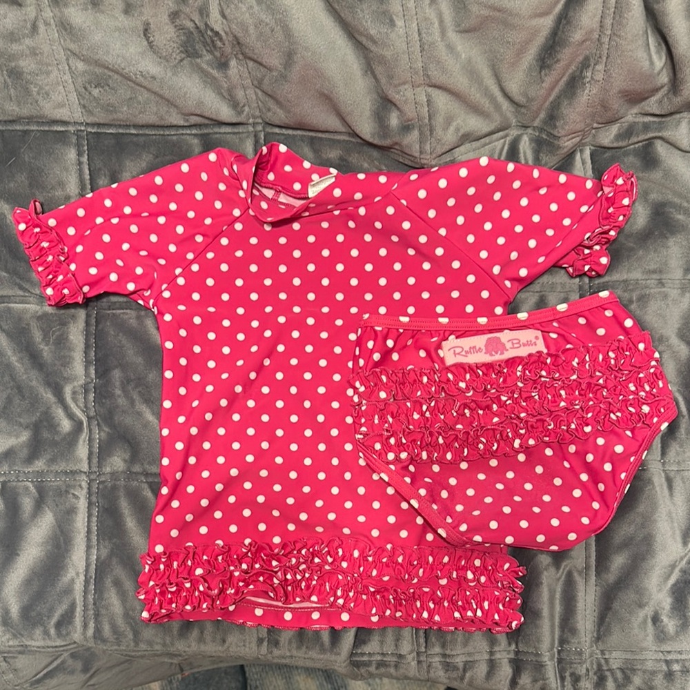 Super cute Ruffle Butts swim suit size 2T